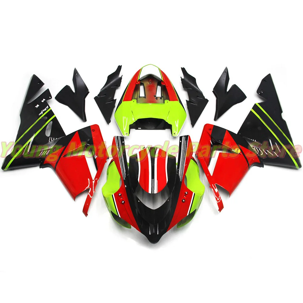 Motorcycle Fairing Exterior Accessories Suits For Kawasaki ZX-10R 2004 2005 3D Printed Racetrack Shell ZX10R Bodywork Set