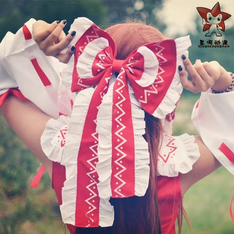 Anime Touhou Project Reimu Hakurei disfraz de Carnaval de Halloween MN3