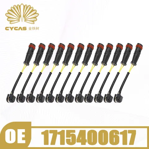 CYCAS 프론트 액슬 브레이크 패드 마모 센서, 메르세데스 벤츠 AMG W204 W205 W166 W211 W221 W222 R230 E-S-CLASS CLS GLE용, #1715400617