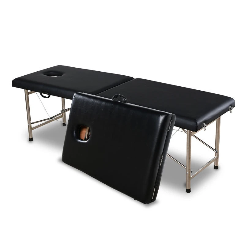 Bestseller 2 Fold Portable Table For Salon Treatment Spa Beauty Wholesales Professional High Quality Massage Bed