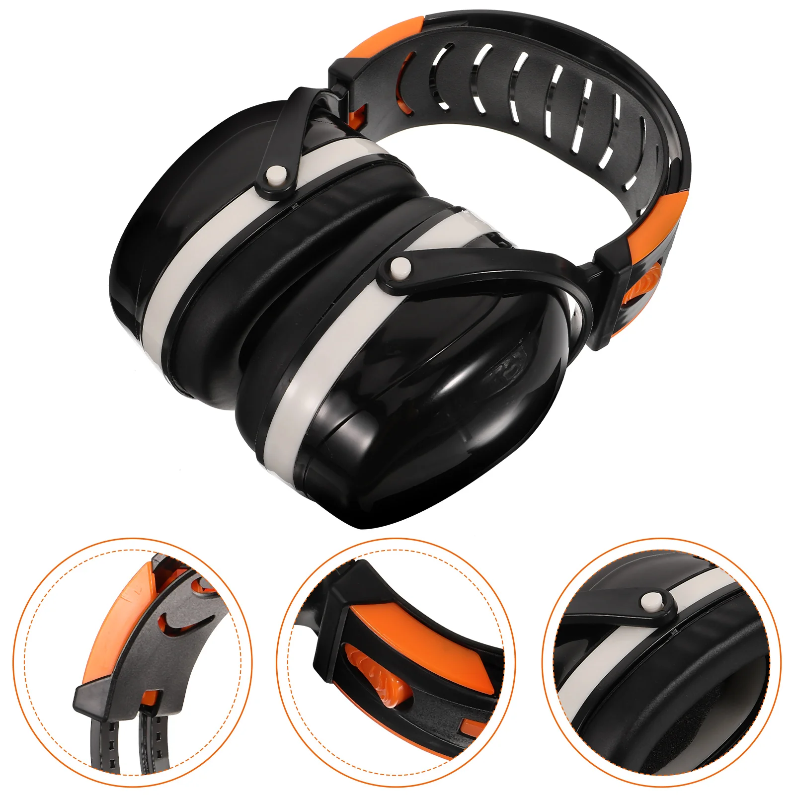 Soundproof Earmuffs Noise Canceling Headphones Ear Protection for Sleeping Studying Work Adjustable Lightweight