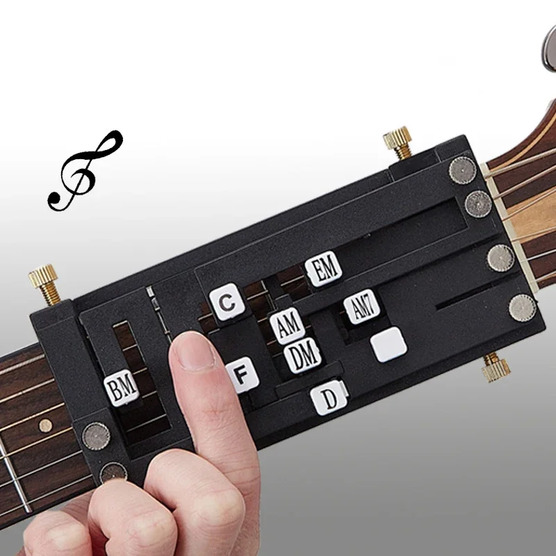 Outil D'Aide à La Guitare One-Touch – Presseur D'Accords Automatique – Apprentissage Rapide Pour Débutants