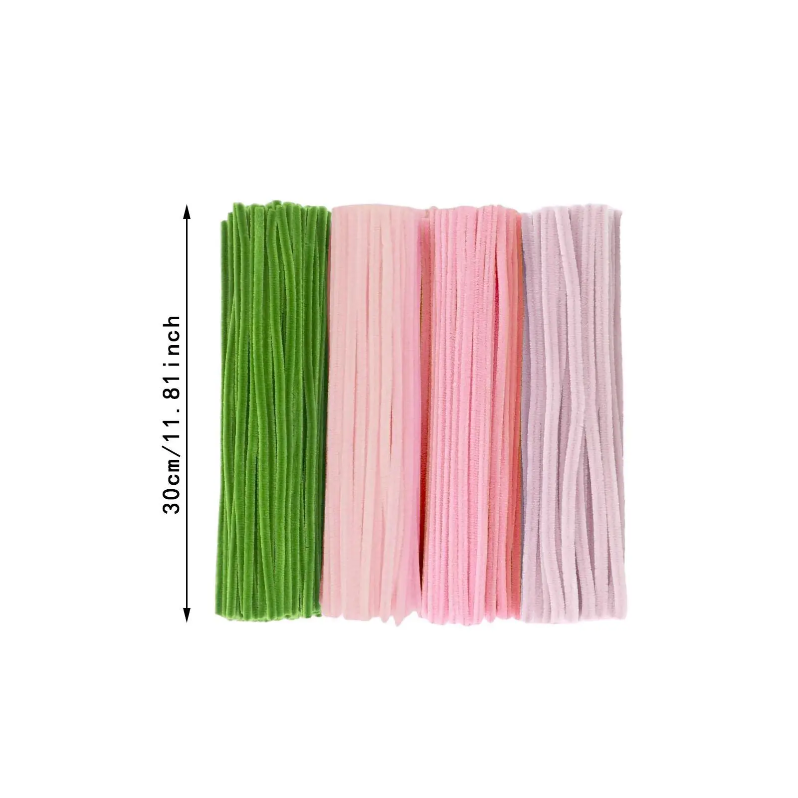 Pipe Cleaners Craft Accessories Chenille Stems DIY Bouquet Supplies for Mother Day Festival Celebrations Birthday Wedding