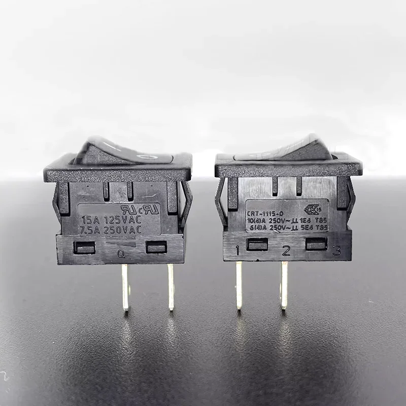 Original CRT-1115-0 Ship switch 10A250V T85 High current 2 pin 2 speed warping power button 21*15mm
