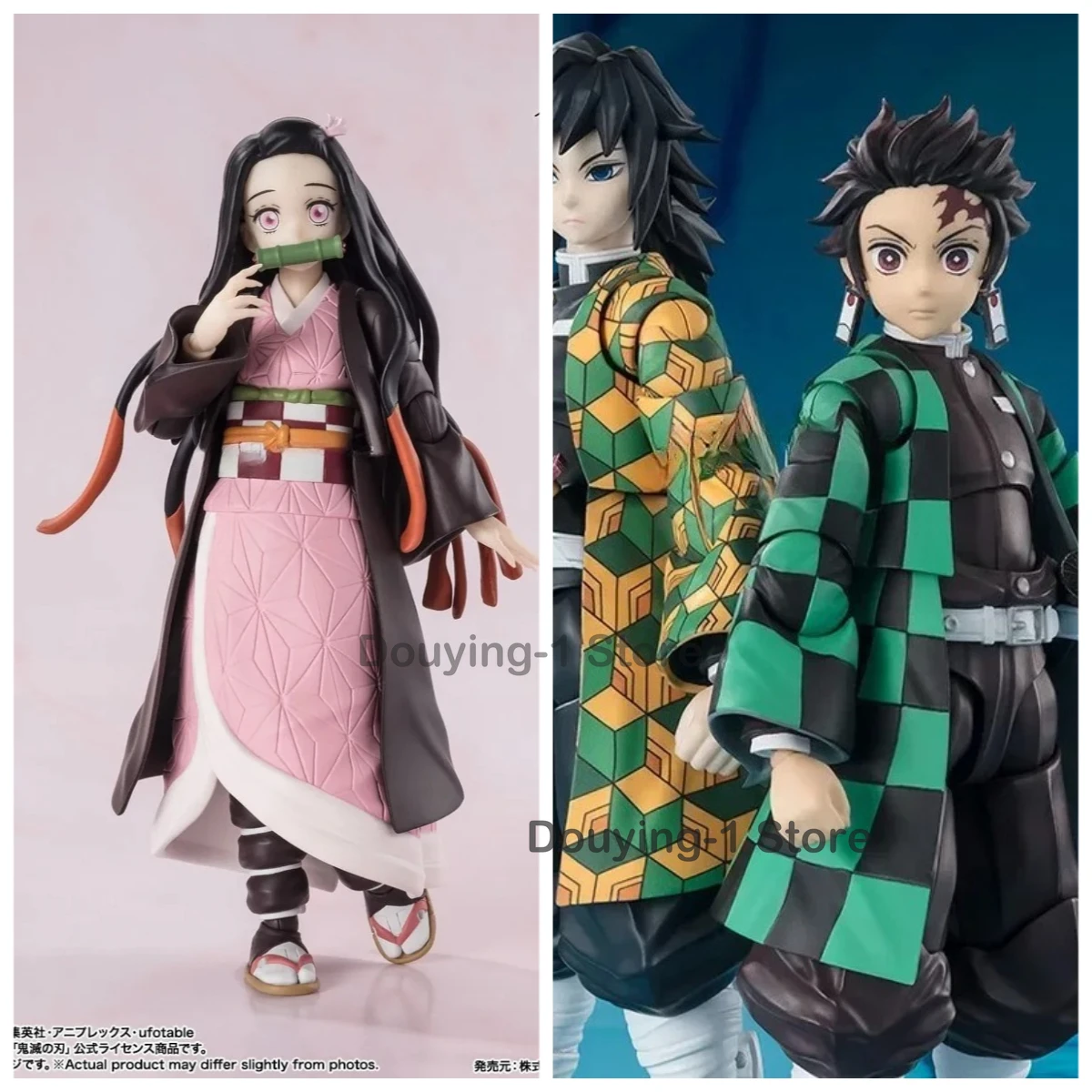 

В наличии: Оригинальная фигурка Bandai S.H.Figuarts SHF Demon Slayer Giyu Tomioka, готовая модель аниме-фигурки, подарок для детей