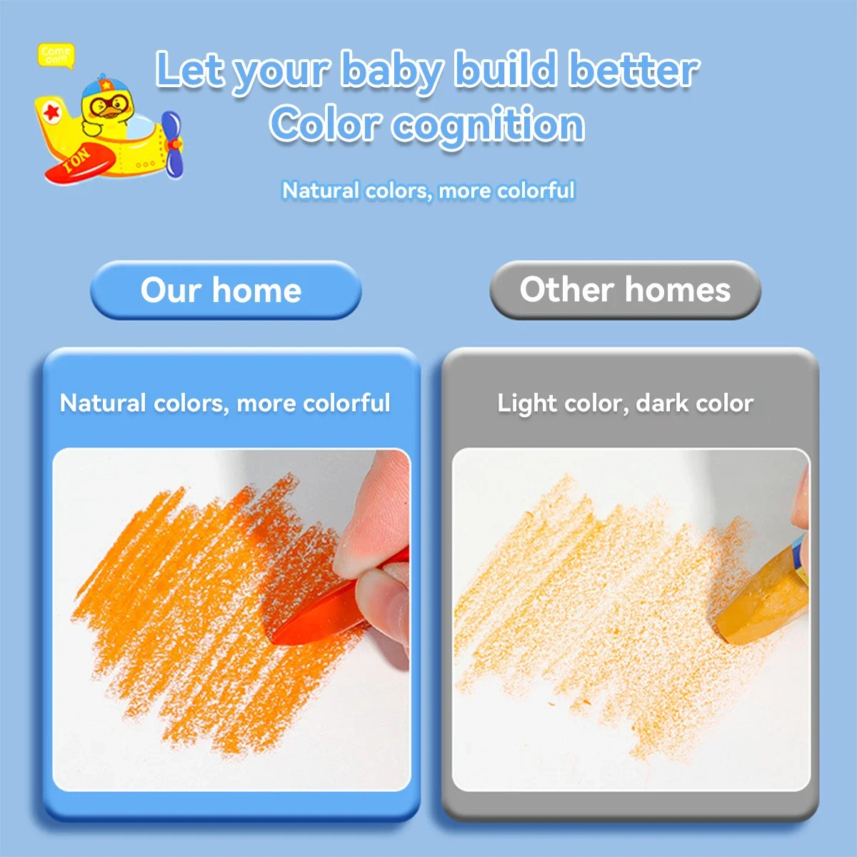 أقلام تلوين مثلثة ملونة 12/24/36 أيدي غير متسخة برأسين أعواد طلاء زيتية بلاستيكية لقرطاسية رياض الأطفال