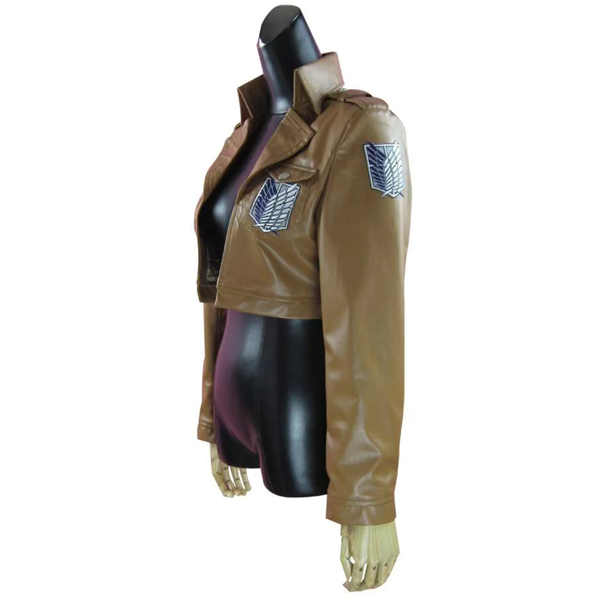 Anime Eren Jaeger Cosplay Mikasa Ackerman kostium imprezowy płaszcz modna kurtka