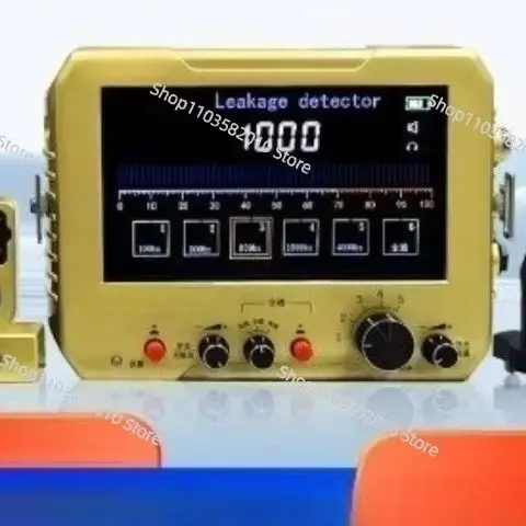 F999H F999M Water Leak Detector, Floor Heating Pipe Leak Finder for Indoor & Outdoor Water Leak Point Detection