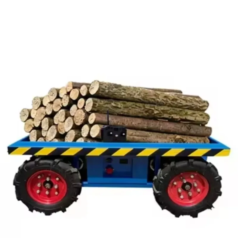 

【Лучшие продажи】Сверхмощная электрическая транспортная машина, тележка для транспортировки шин, транспортная машина с дистанционным управлением