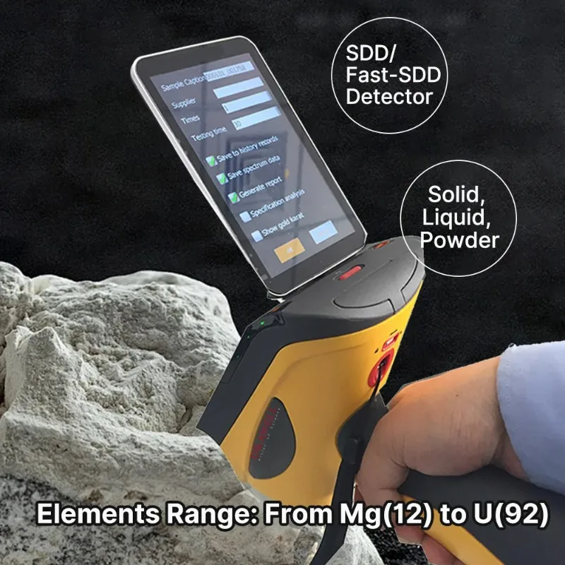 Metal   Handheld XRF Gold Tester Portable XRF   Handheld for Alloy Ore