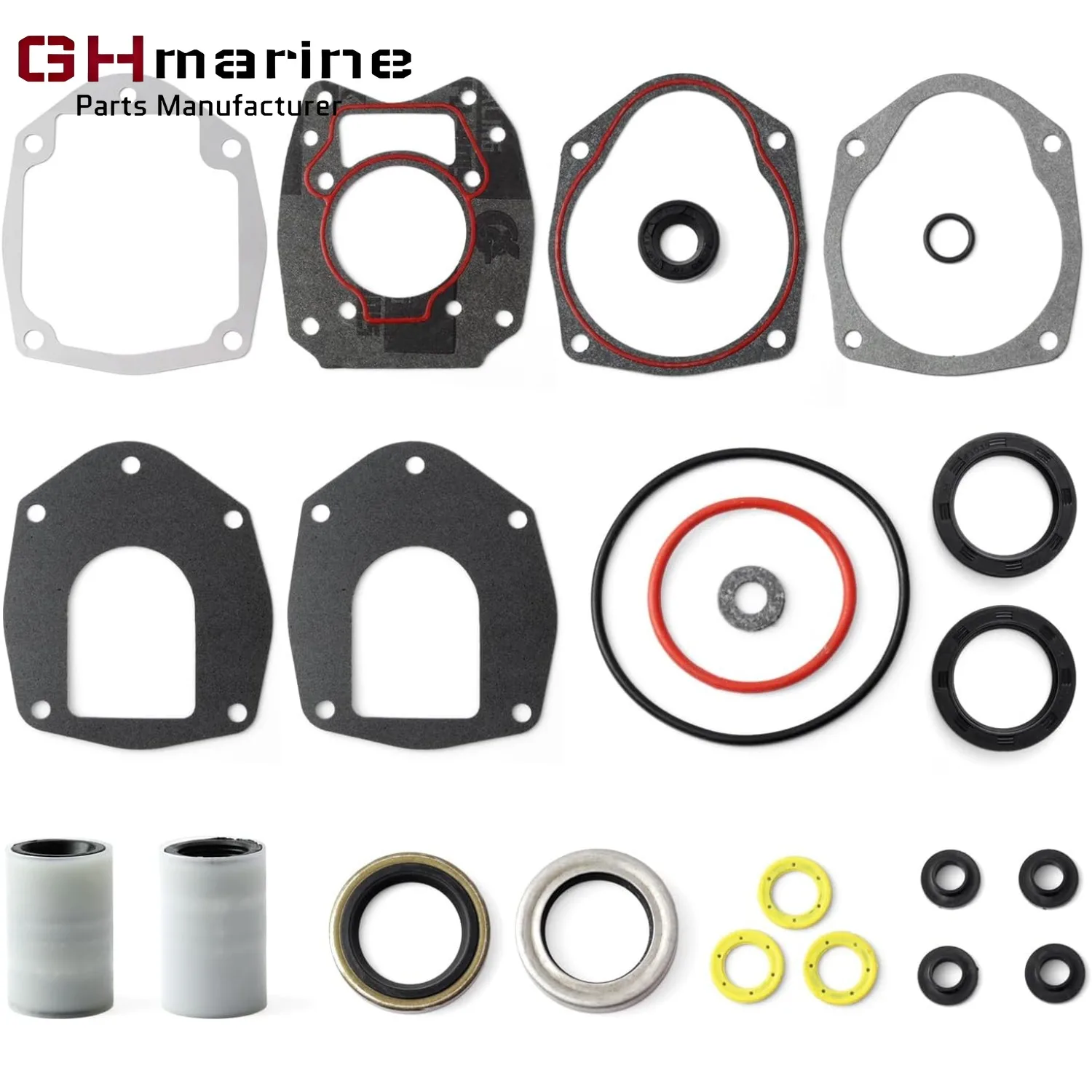 43035A4 Lower Unit Propeller Shaft Seal Kit For Mercury Mariner 30 40 45 50 55 60 65 70-125HP Outboard 18-2626 87590 26-43035A1