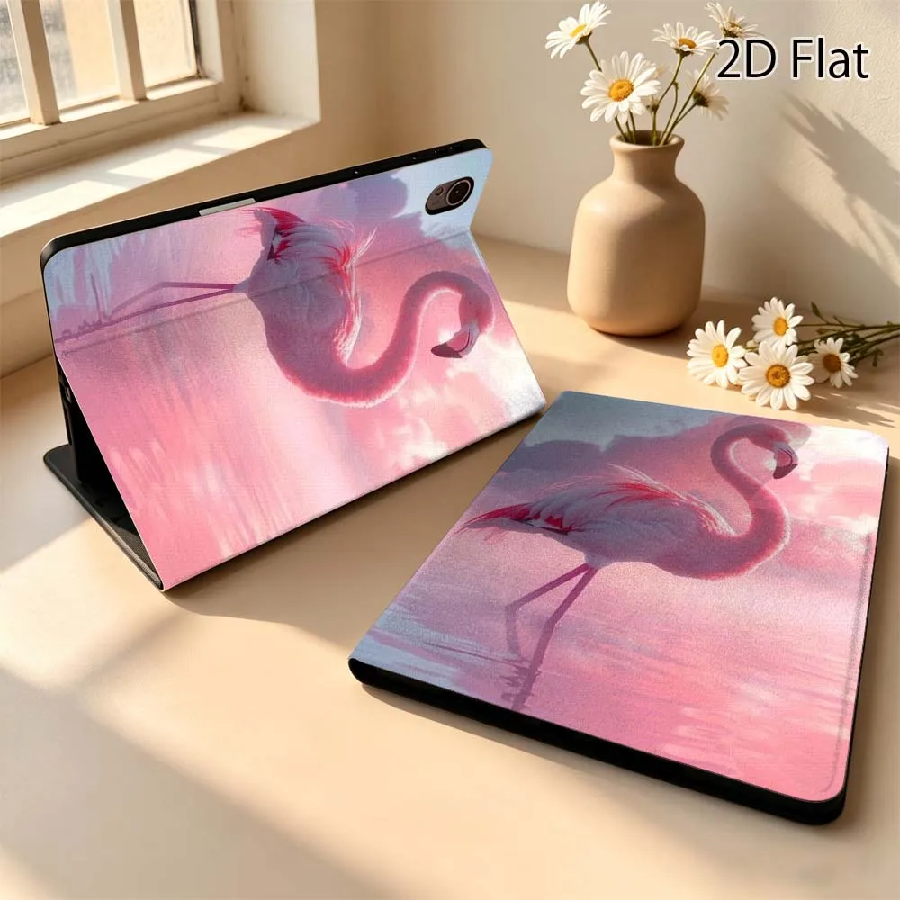 Funda suave con diseño de flamenco para tableta Lenovo Xiaoxin Pad Pro Tab P12 P11 11 11.2 11.5 10.6 pulgadas K10 M10 Plus