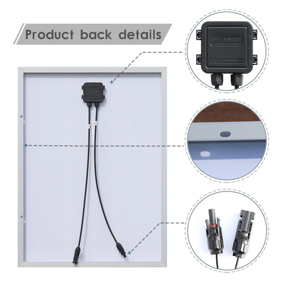 Imagem -04 - Banco Portátil de Potência de Alta Eficiência 1200w Painel Solar Kit 18v Casa Camping ao ar Livre Flexível de Carregamento Geração de Energia Solar