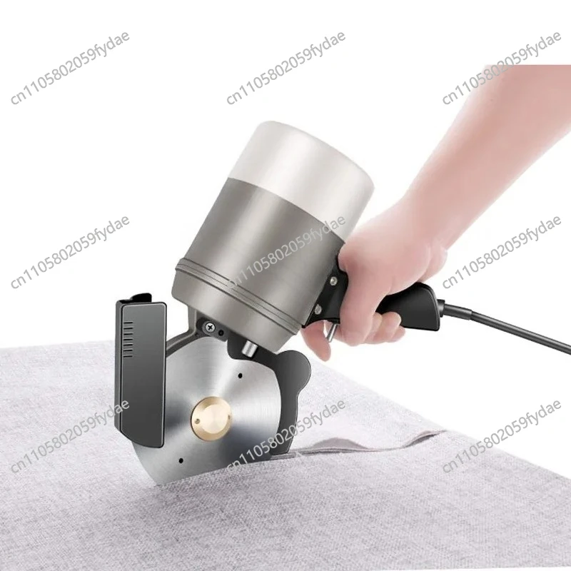 350W 125MM Electric Round Knife Cutting Machine Electric Cloth Leather Blanket Fabric Cardboard Cutter Cutting Thickness 4.5CM