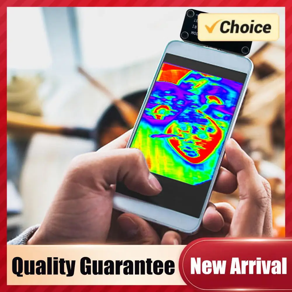 

Mini Infrared Camera Night Vision External IR Thermograph Cameras 32x32Resolution Multiple Color Modes for Android Mobile Phone