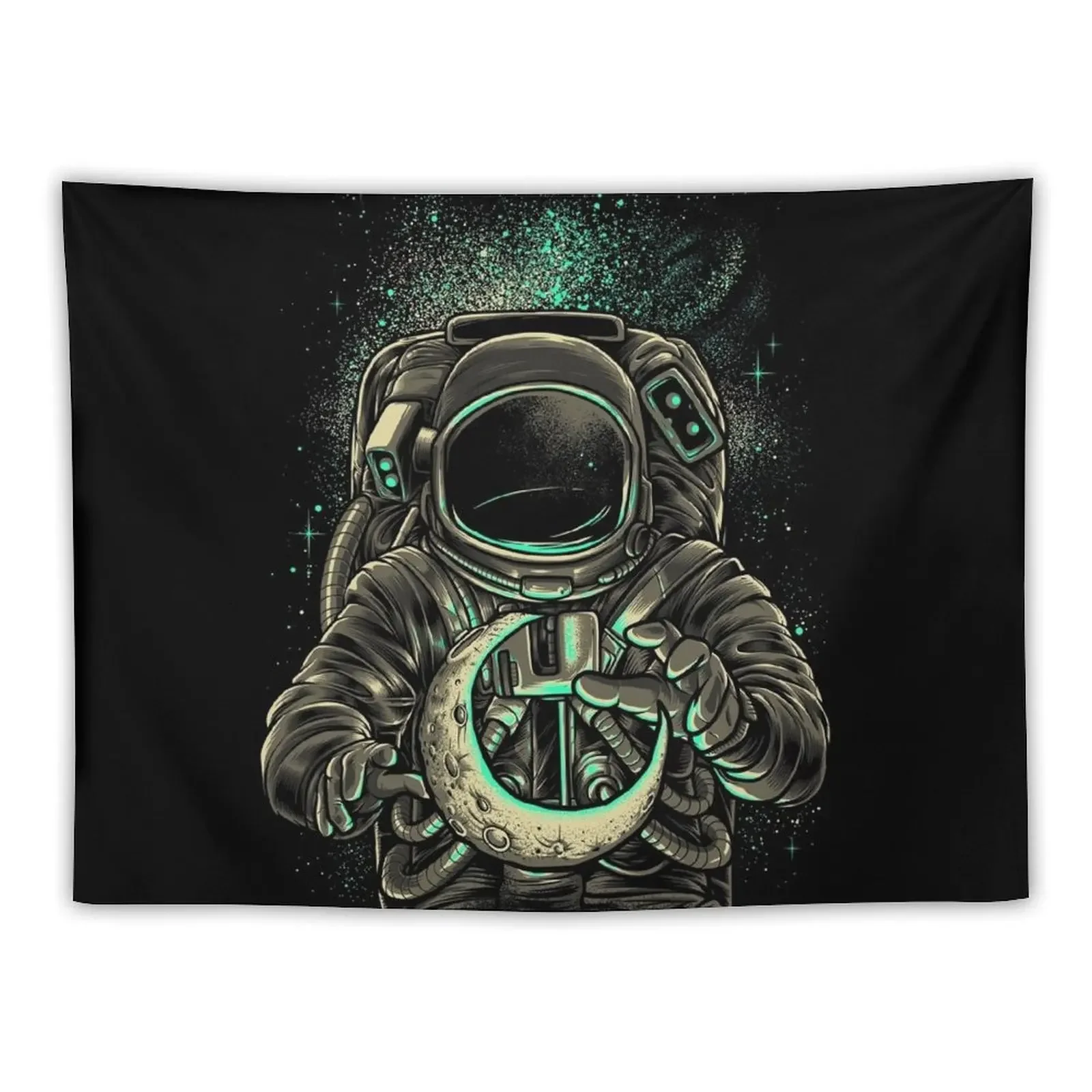 

Moon Keeper Tapestry Decor For Bedroom Japanese Room Decor Tapestry