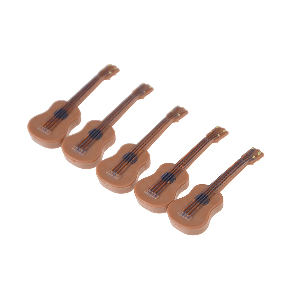 1:12/1:24 Dollhouse Miniature Music Instrument Classical Guitar Home Decor