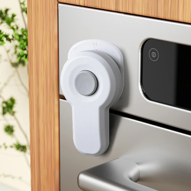

Child Safety Lock Anti-Opening Oven Microwave Refrigerator Lock Baby Safety Drawer Locks for Home Furniture Fixator Protect Lock