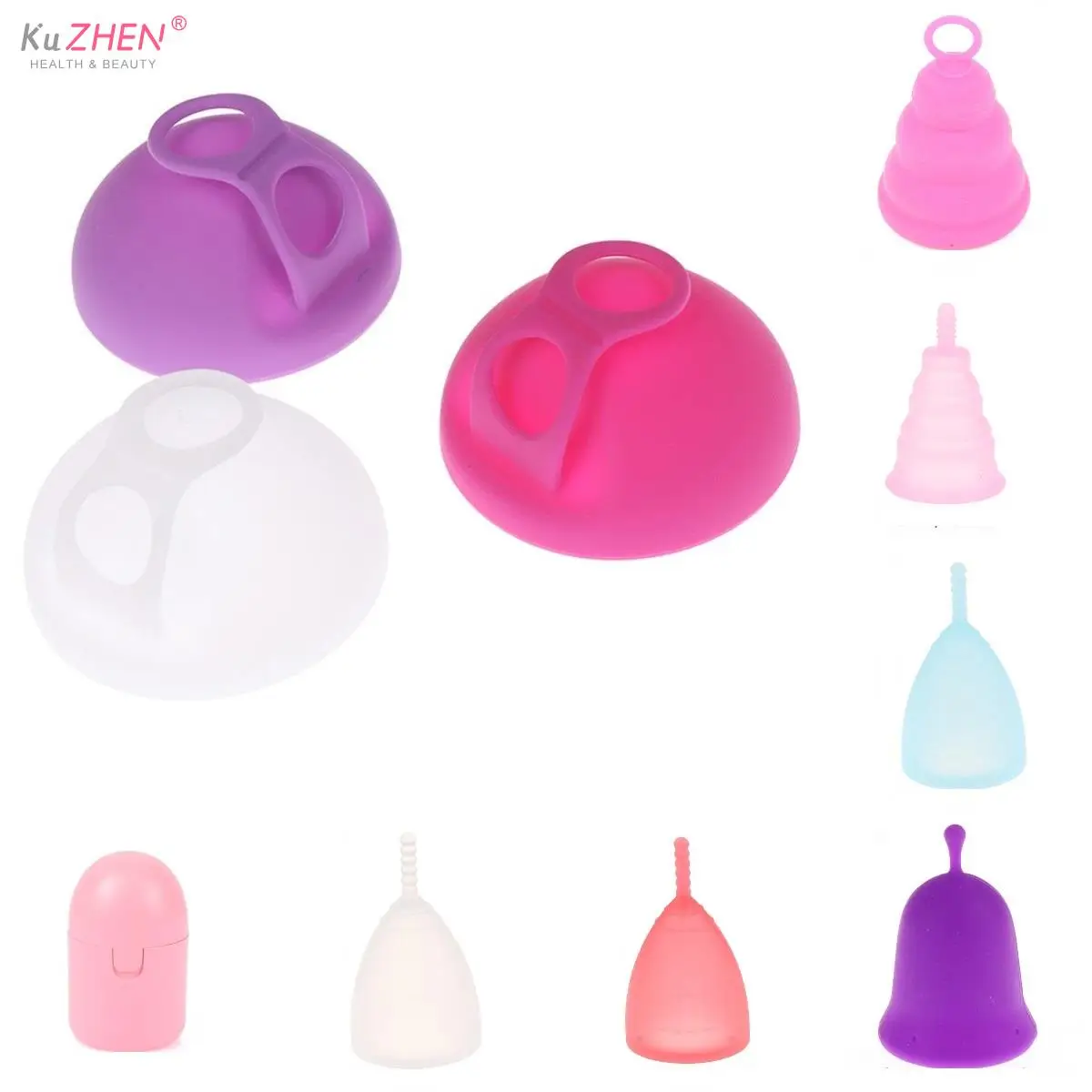 Menstrual Disc Foldable Menstrual Cup Sterilizer Feminine Hygiene Lady Cup For Menstrual Period Sterilizing Menstrual Cup Box