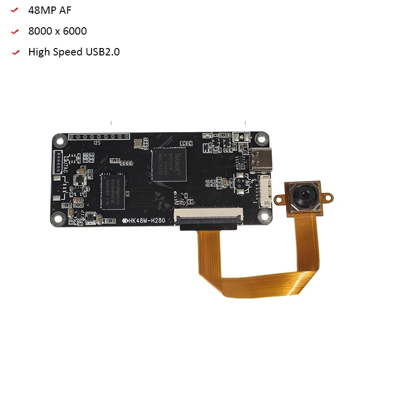 8000 x 6000 8K 48MP HD USB Camera Modules Type-C Auto Focus For Industrial Area & Intelligent Terminal Equipment