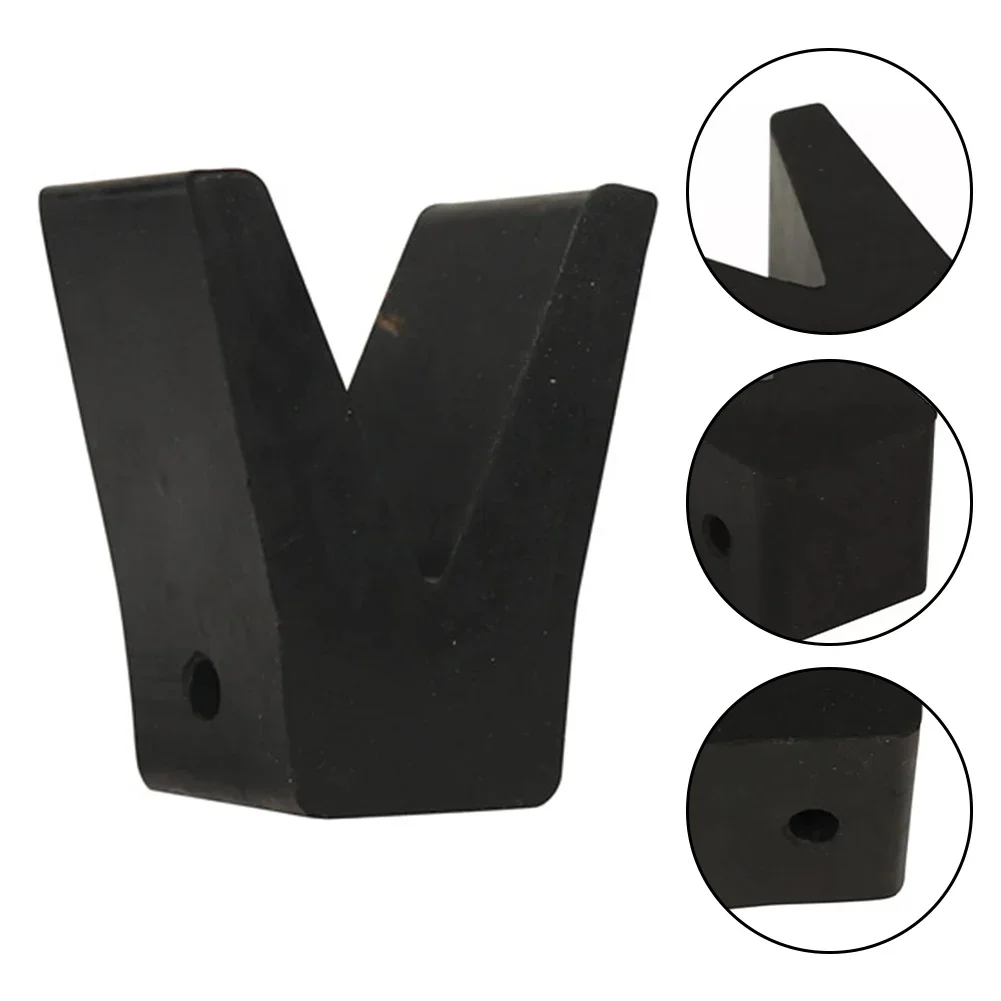 

1PC Black Rubber V-block Fits For Extreme Max Transom Savers V-Block 3005.2187 Outdoor Power Equipment Accessories Garden Tools