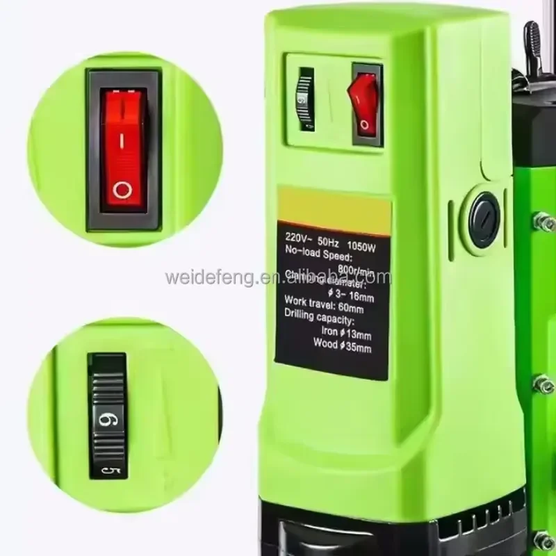 Portable Home Use Drill Press Mini Benchtop Drilling Machine with Cross Slide Table DIY Wood & Metal Working Bench Drill