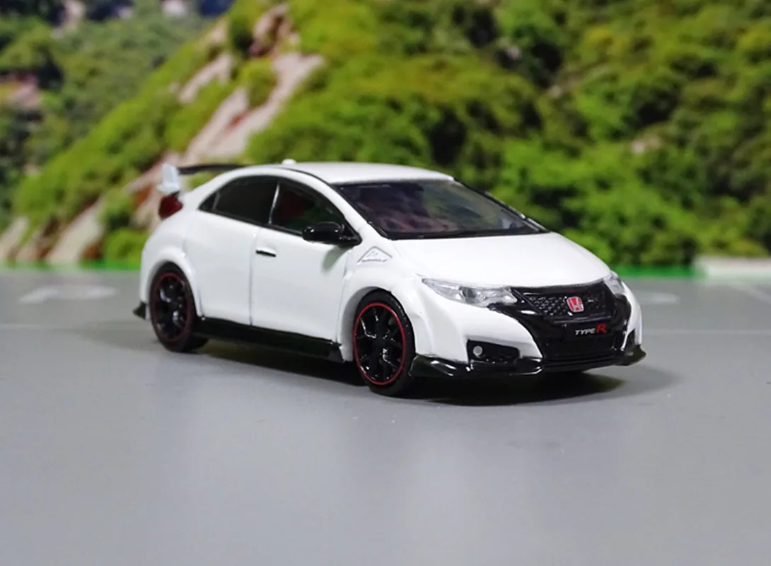 Сплав 1:64 Civic TypeR FK2 модель автомобиля, модель автомобиля, украшение, детские игрушки, подарки, новый продукт оптом