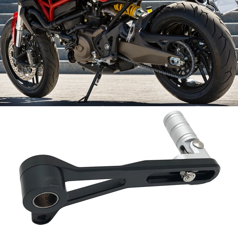 Palanca de Cambios Plegable de Aluminio para Motocicleta Ducati Monster 821, SuperSport 950/S, Monster 1200 R/S