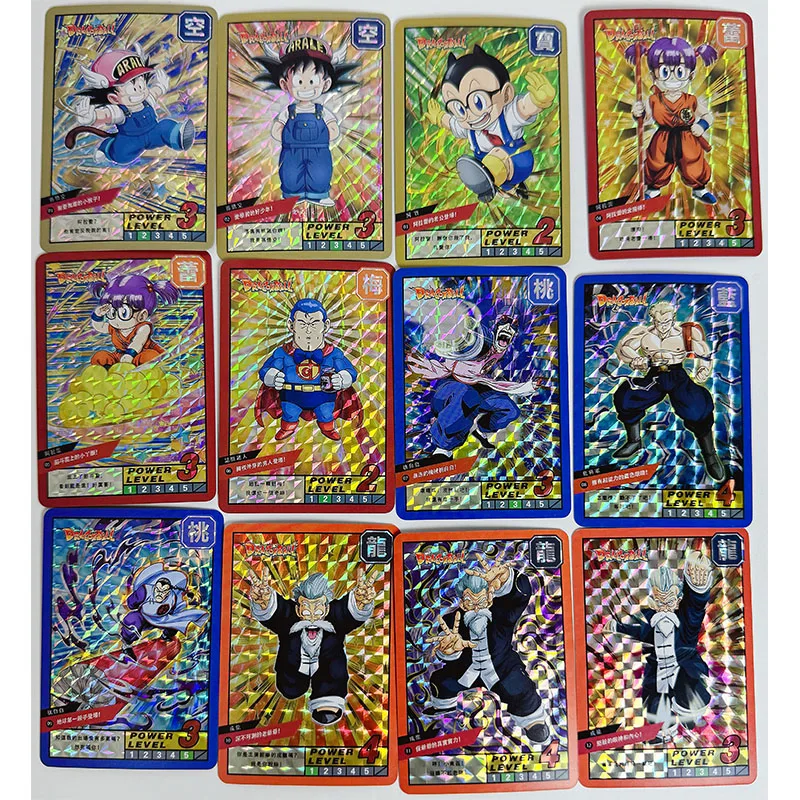 Anime Dragon Ball DIY ACG Tabletop Battle Game Laser Card Bulma Son Goten Chichi Toys for boys Collectible Card Birthday Present