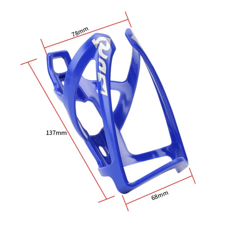 قفص زجاجة مياه للدراجة الجبلية/الطريق | حامل ركوب الدراجات الملون خفيف الوزن (5 ألوان) مع تصميم مضاد للصدمات لزجاجات الدراجة القياسية #6