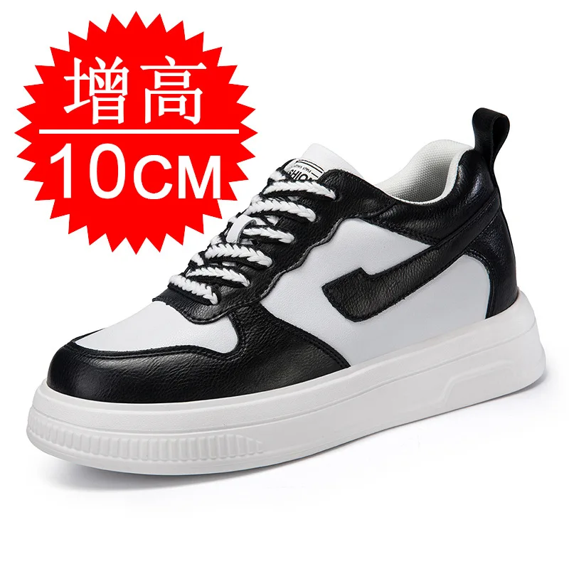 2025 Men Elevator Shoes Heightening Sneakers for Men 6cm 8cm 10cm Breathable  Height Increased Hidden Heel Shoes view 6