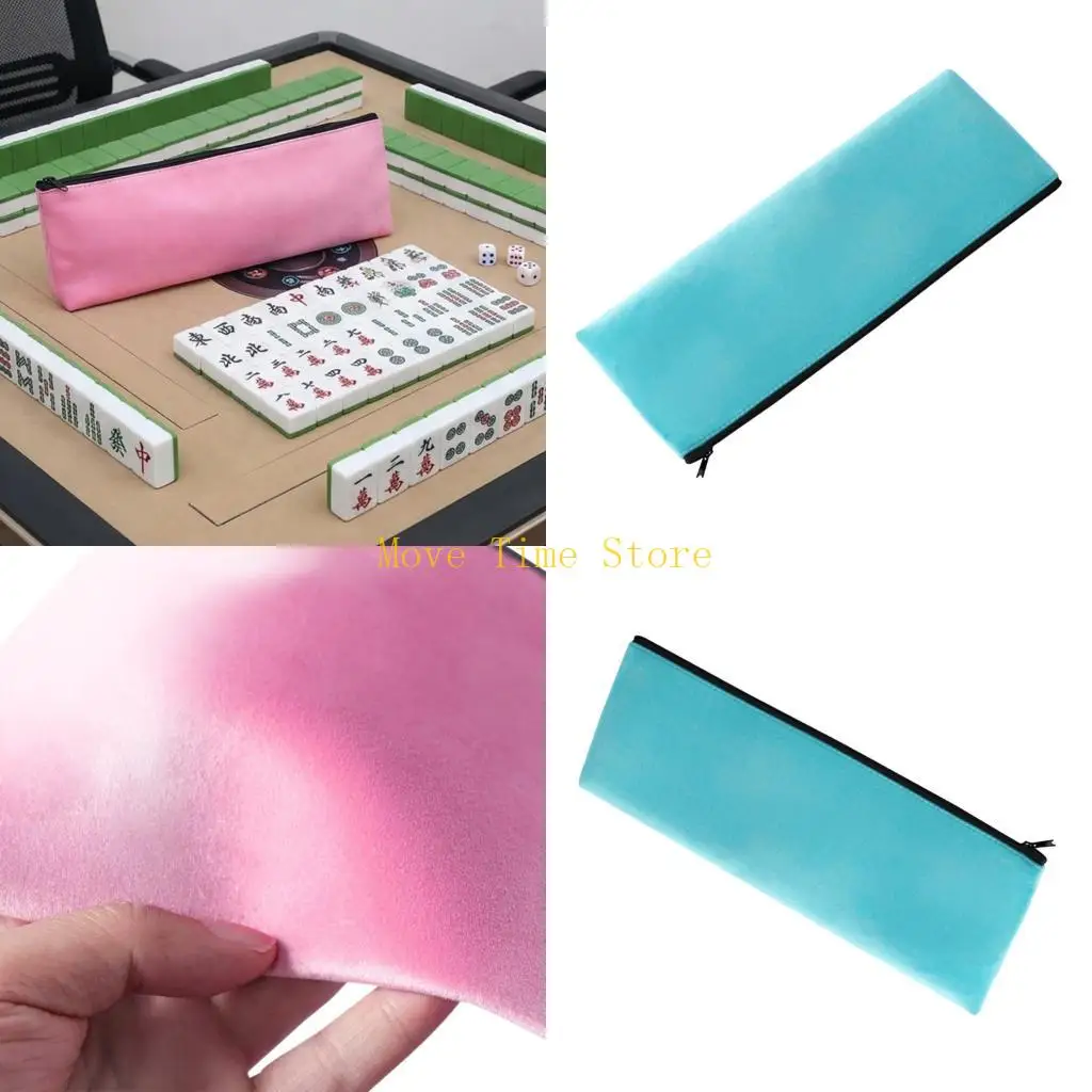 

92ME Mahjong Tile Bag With Spacious Interior Standard Mahjong Carrying Case Suitable for Holds Full Standard Tile Securely