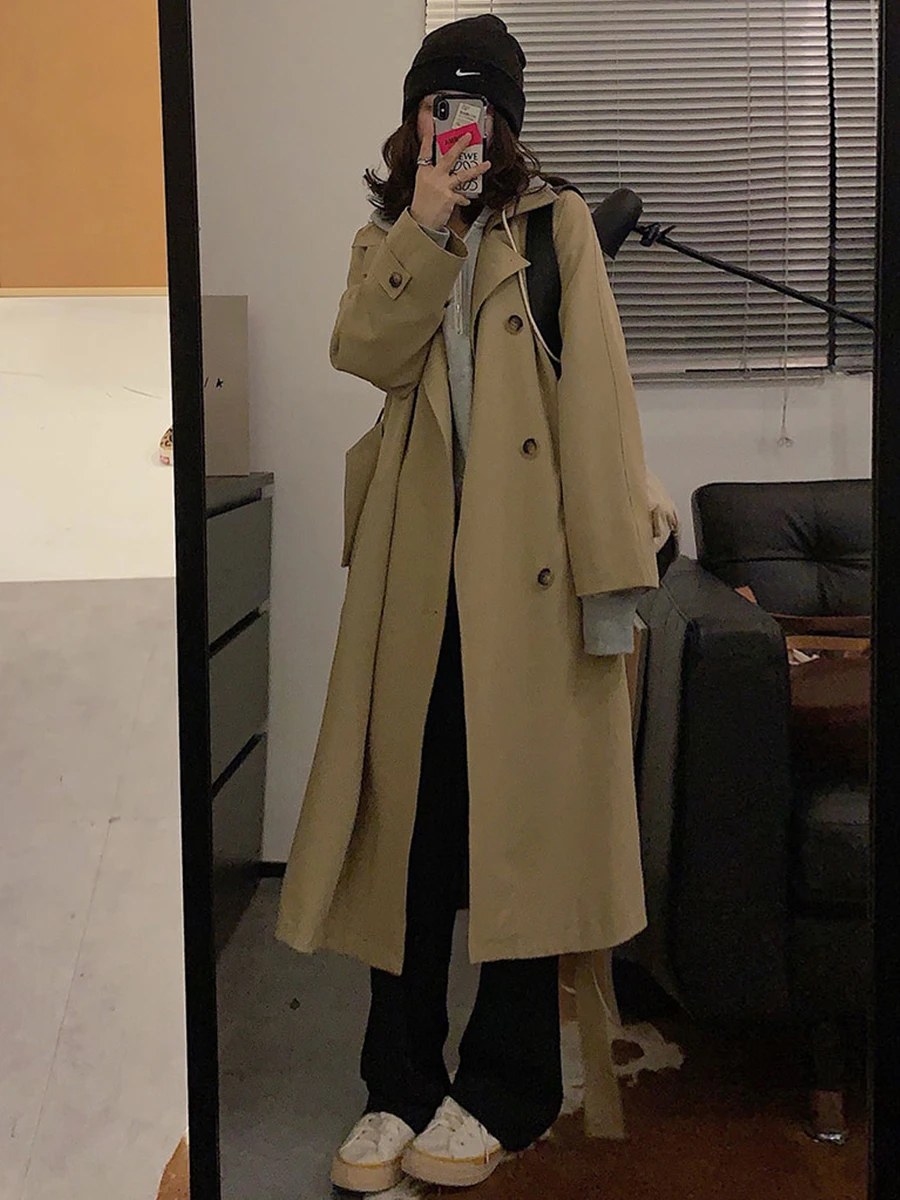 

Japanese Sle Women's Windbreaker Jaet 2026 Spring New Small Size Midi Length This Year's ular Coat Chic Briti Sle