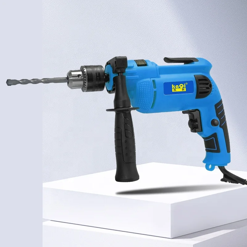 

KQ-21131C 800W Electric Impact Drill Hammer Drill with 13mm Chuck Multi-Function Power Tool for Drilling and Masonry Work