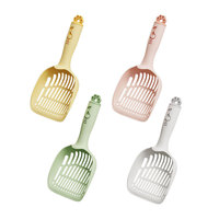 Cat Litter Scoop PP material Pet Toilet Poop Artifact Garbage Sand Shovel Pet Cleaning Artifact Dog Shovel Pet Cleaning Tool