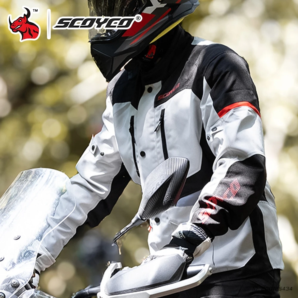 سترة دراجة نارية مضادة للسقوط ودافئة مناسبة لكل من الرجال والنساء مناسبة لركوب الدراجات على الطرق الوعرة في الخريف والشتاء #1