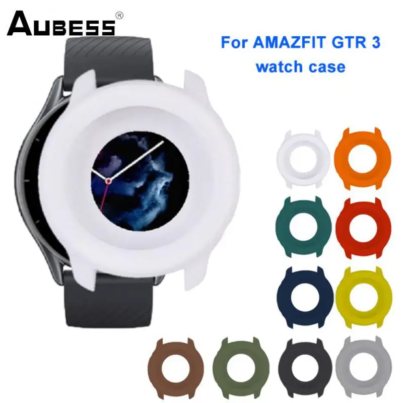 All-inclusive Watch Case Explosion-proof Protective Case Smart Watch Soft Silicone Cover For Huami Amazfit Gtr 3