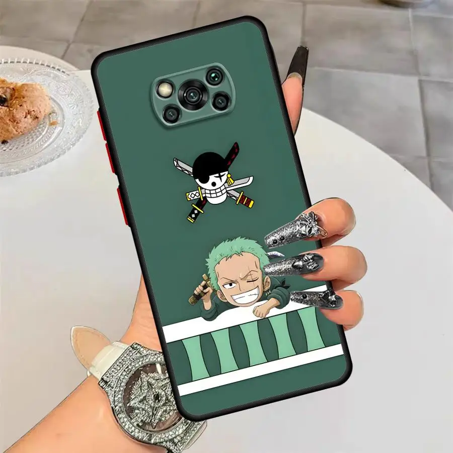 Capa traseira de telefone com logotipo fofo de uma peça para Xiaomi Poco C40 C51 X3 NFC C50 M5s F3 X3 X4 X5 Pro