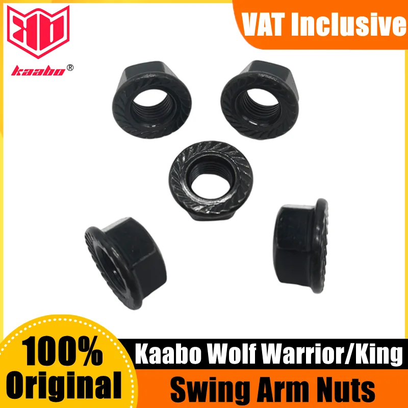 Original Swing Arm Locking Nuts Parts For Kaabo Wolf Warrior/King Electric Scooter Screws Motor Fix Spare Accessories