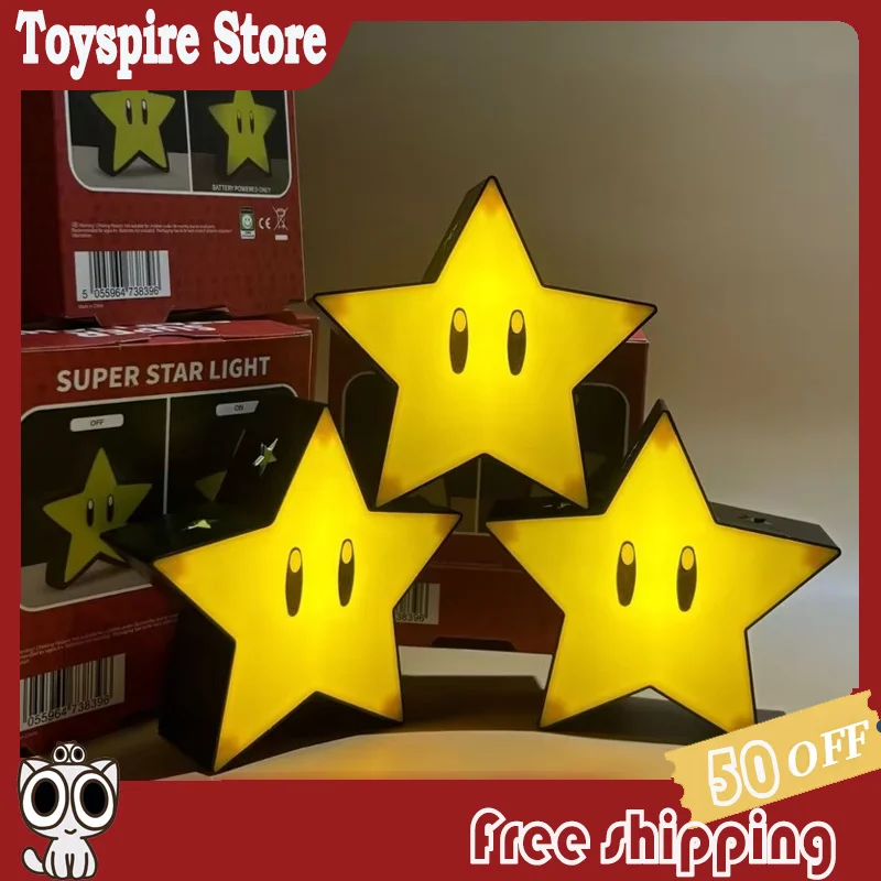 

2026 New Super Star Light Cartoon Figure Led Music Night Light Sound Usb Charging Desk Lamp For Gifts Xmas Toys Wholesale Gifts