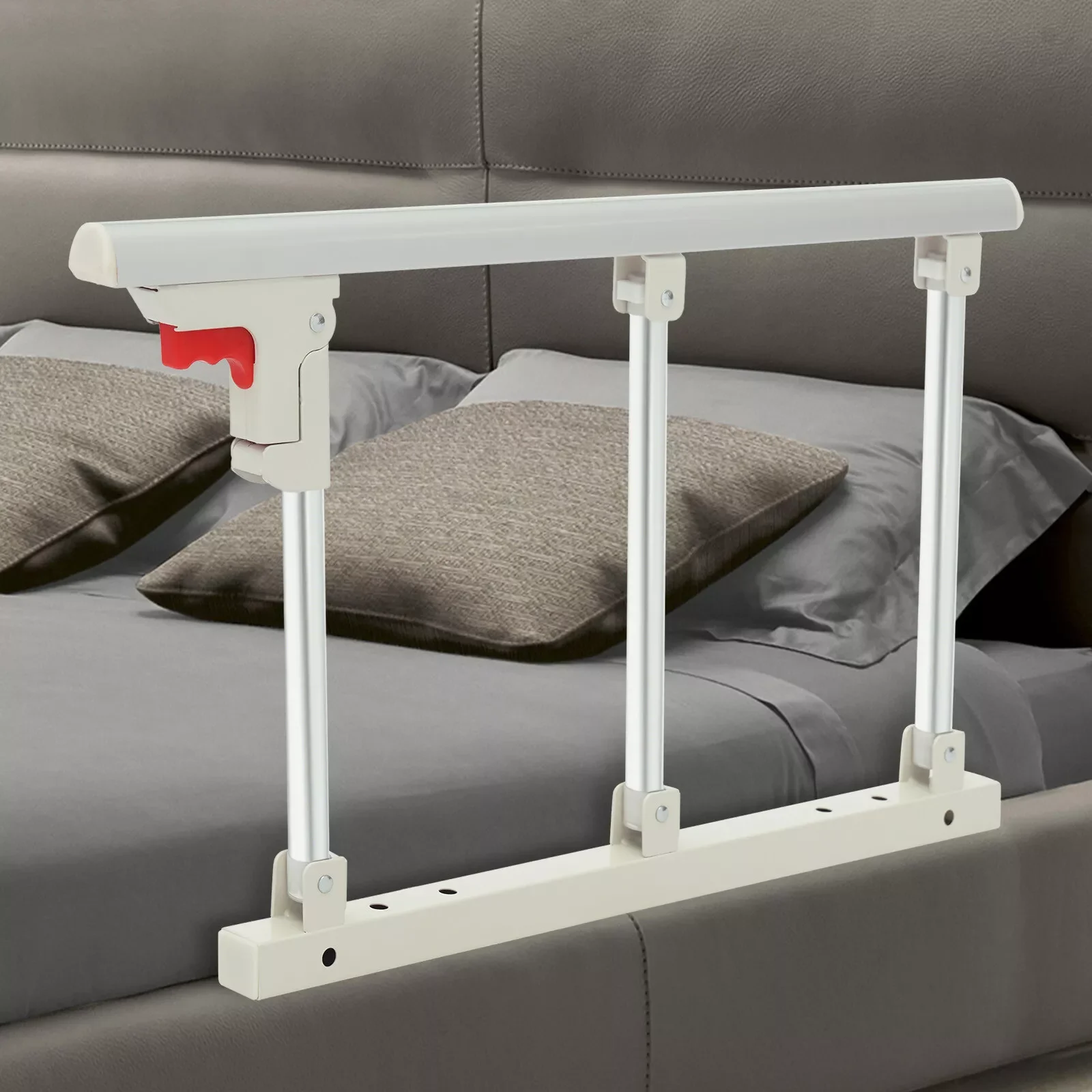 Bed Safety Railing Enhances Bedside Safety Rail  Foldable Bed Safety Rail for Bedrooms Hospitals Rehabilitation Centers