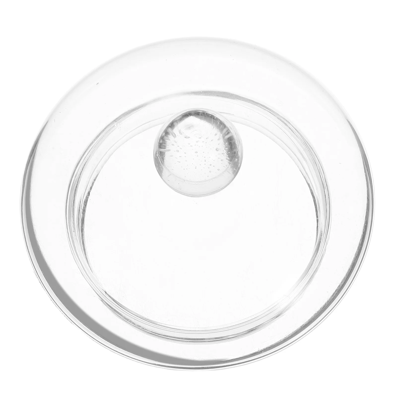 Glass Teapot Lid Heat-Resistant Transparent Cover Easy to Use for Tea Kettle Household Supply Tea Pot Lid