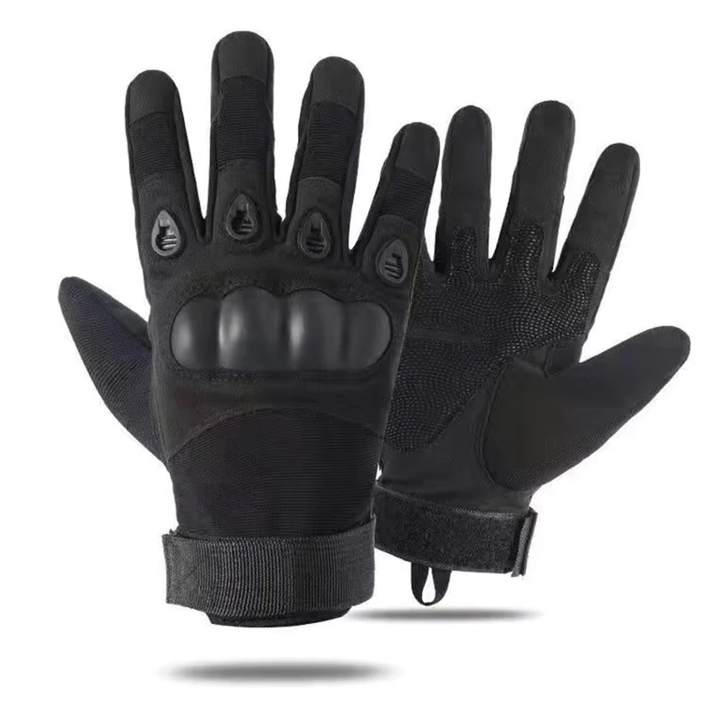 Outdoor Full Finger Gloves Men Riding Motorcycle Motorcycle Electric Bike Anti-slip Wear Touch Screen Mountaineering Equipment