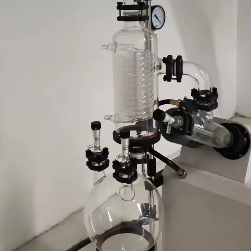 custom Rotary Evaporator for Laboratory with Circulating Chiller and Vacuum Pump