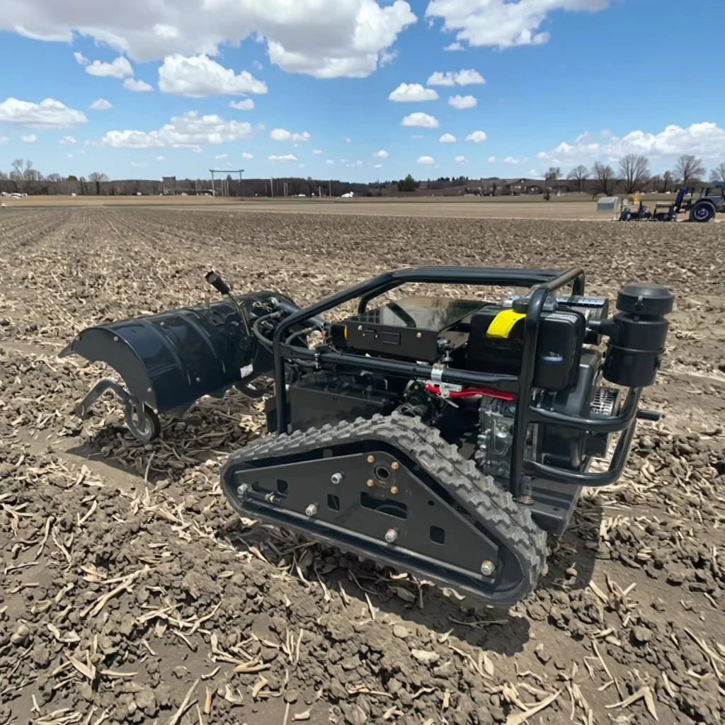 Remote Control Farm Machinery Efficient Core Engine Components Additive Weeder Microplough for Effective Farm Use