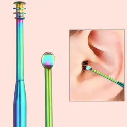 Health care Ear Care Tool Stainless Steel Ear Curette Ear Wax Pickers Ear Wax Removal Ear Spoon