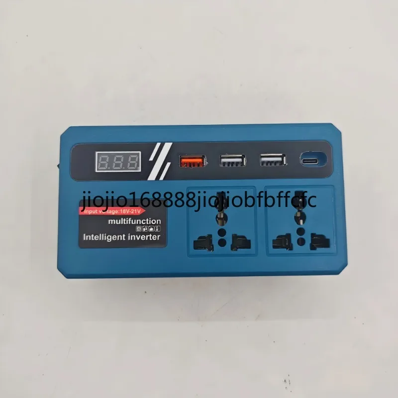 Suitable18-21V charging power supply AC220V/type-c and dual USB interface 5V lithium battery intelligent inverter