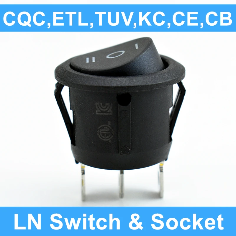 5PCS KCD1 Round Roc…