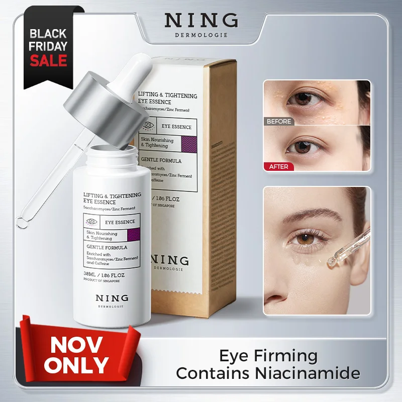 

Eye Serum for Dark Circles, Puffiness & Fine Lines – Firming & Hydrating Eye Essence with Retinol & Caffeine