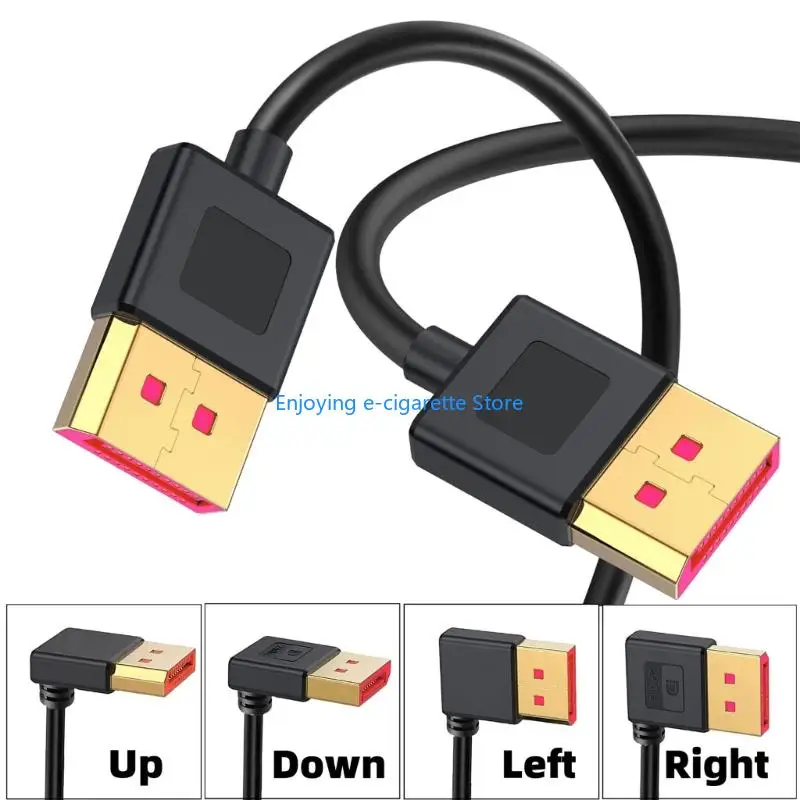 Male-to-Male DisplayPort Cable with No Additional Driver Requirement Y4QF